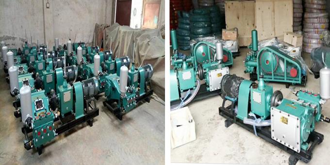 উচ্চ চাপ হাইড্রোলিক পিস্টন Triplex কাদা পাম্প মেশিন Bw250 0